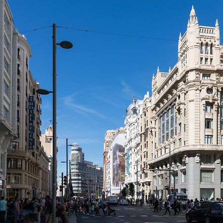 Charming Gran Via Center Apartment Madrid Bagian luar foto