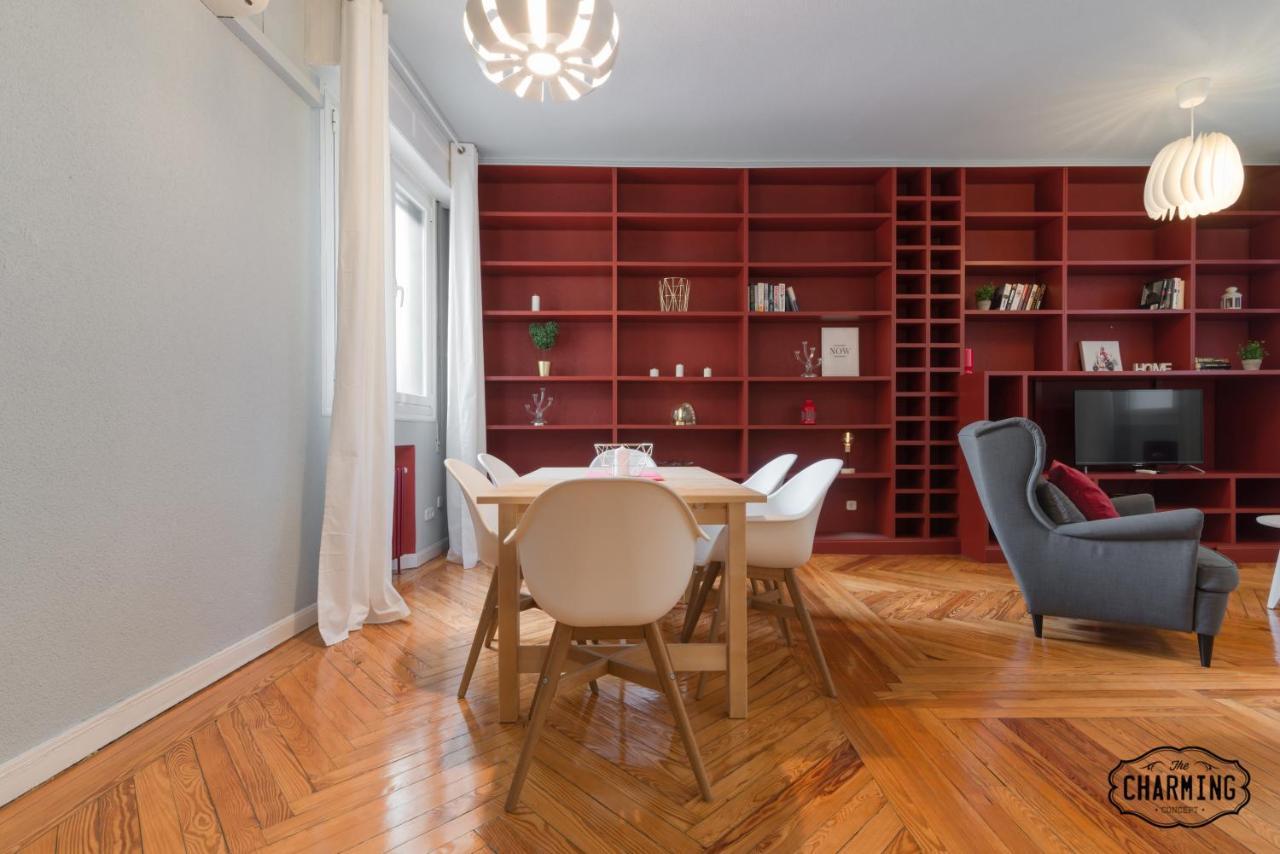 Charming Gran Via Center Apartment Madrid Bagian luar foto