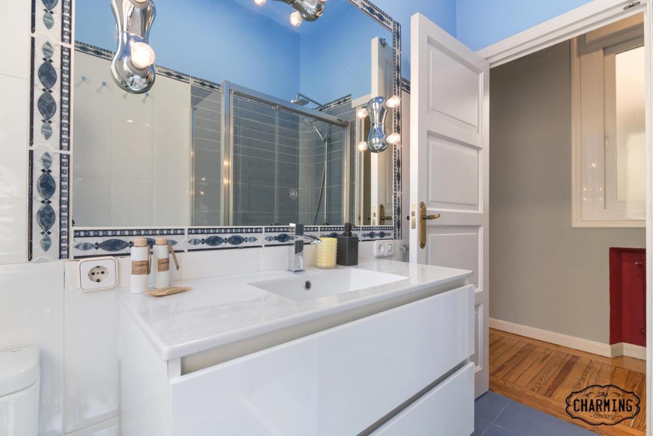 Charming Gran Via Center Apartment Madrid Bagian luar foto